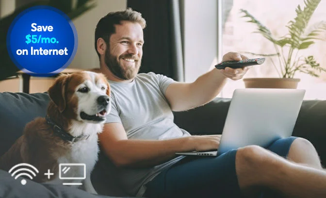 Internet and TV bundle